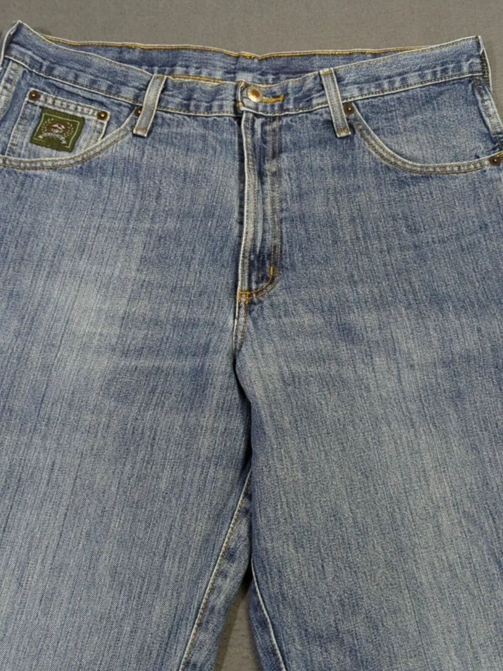Cinch Jeans Men's 35x36 Blue Western Denim Green Label Cowboy Rodeo
